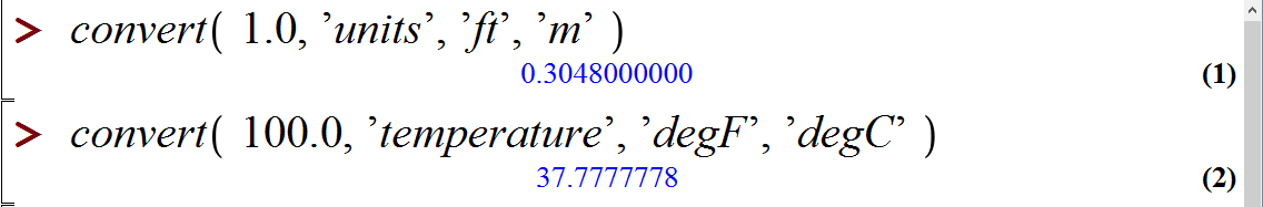 تبدیل واحدها در میپل (Units conversion in Maple)