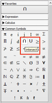 عملگرها و نمادهای مجموعه در میپل (Maple Set Operators and Symbols)