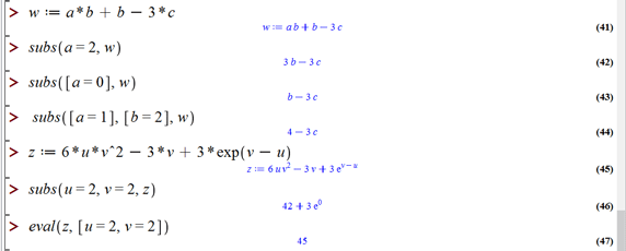 ساده سازی عبارات در میپل (Simplifying expressions in Maple)